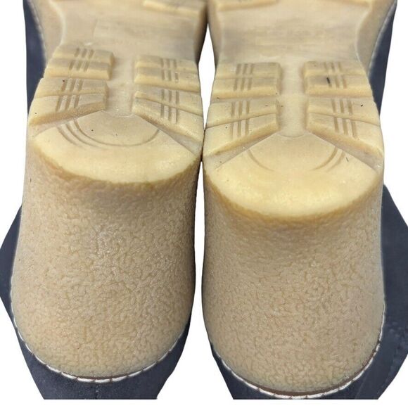 Toms Avery Gray‎ Fabric Zip Mid Wedge Ankle Bootie Womens Size 9.5 M - Picture 10 of 12